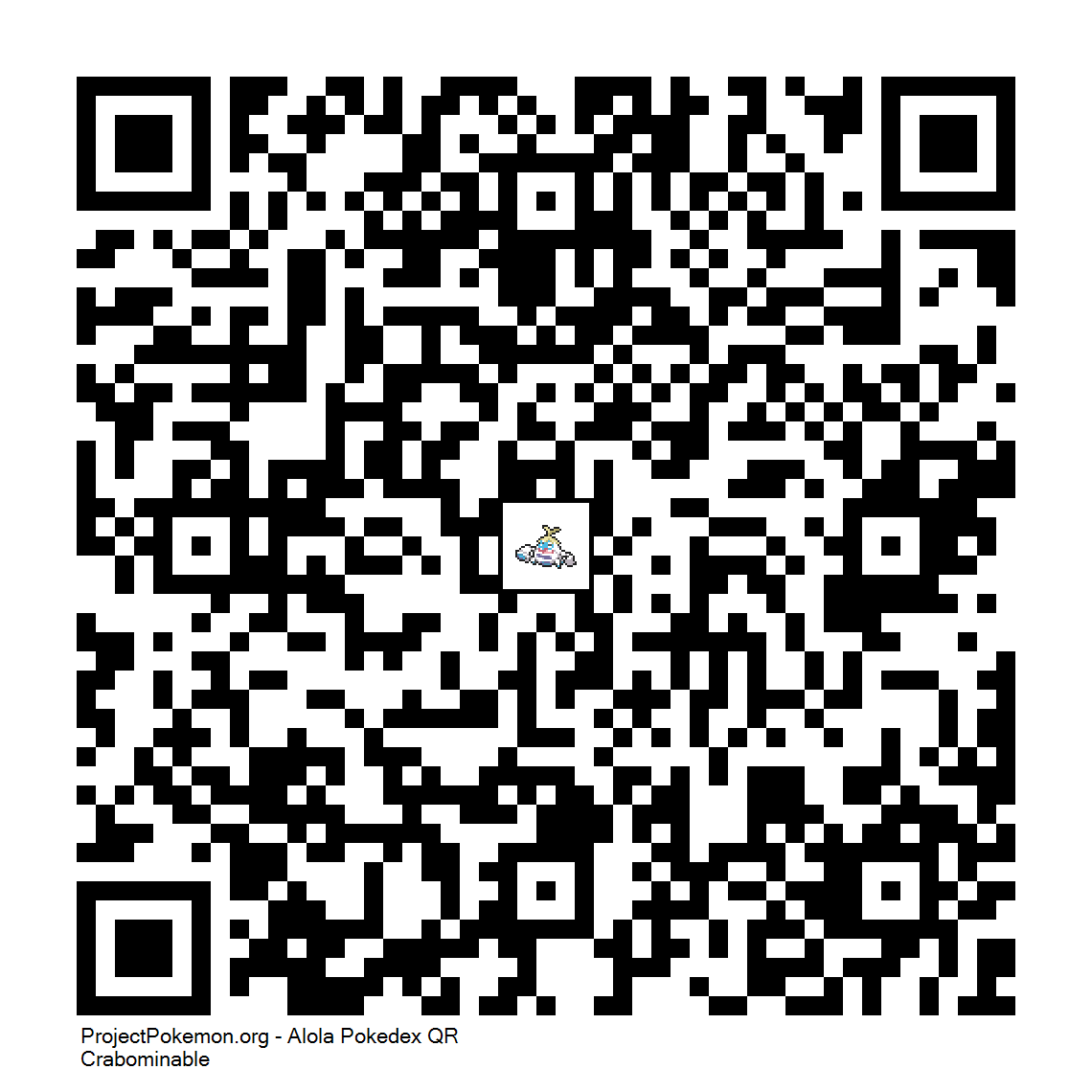Cdigo QR de Crabominable